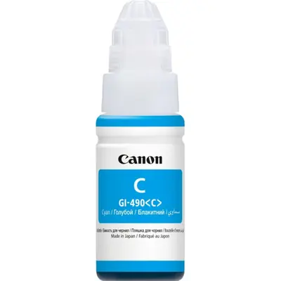 Tinta Canon GI-490c cyan #0664C001AA