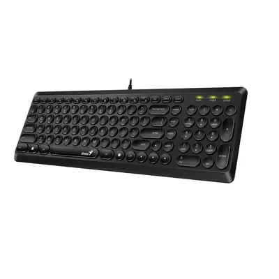 Tipkovnica Genius SlimStar Q200 USB, crna