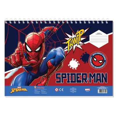 Blok za bojanje Spiderman 23x33cm 40L 508554 zamjena 80894-0
