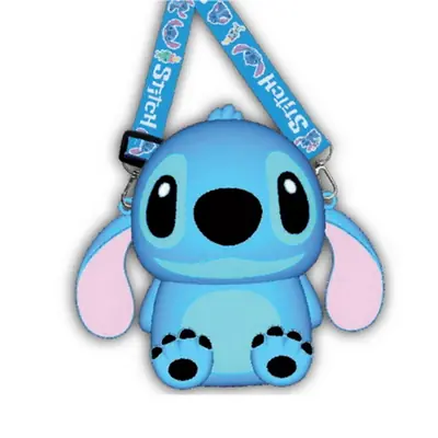 Novčanik dječji Stitch s vezicom za oko vrata 564623 (D) 6/18-1