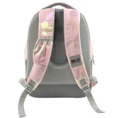Ruksak školski Must team Hologram Pink s 3 pretinca 32x18x43cm 587711-1