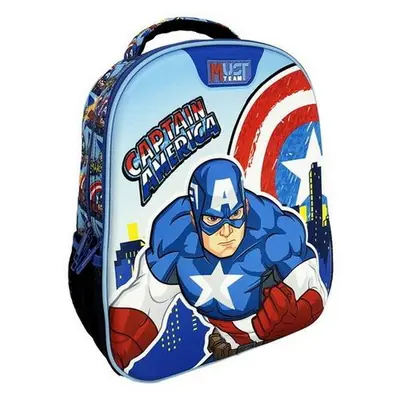 Ruksak vrtićki Must team Captain America 27x10x31cm 506284