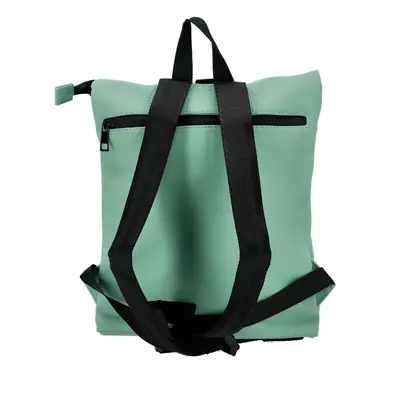 Ruksak Swiss Only s preklopnim (roll-top) zatvaranjem 27x9x35cm 9L menta zelena SO-122-MINT-2