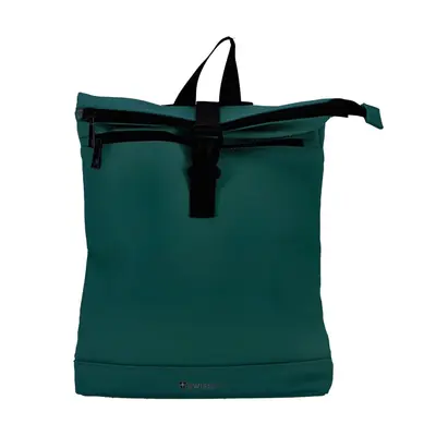 Ruksak Swiss Only s preklopnim (roll-top) zatvaranjem 27x9x35cm 9L tirkizan SO-122-TURQ-0