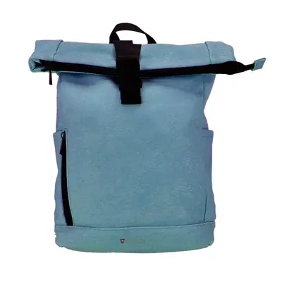 Ruksak Swiss Only s preklopnim (roll-top) zatvaranjem 29x12x42cm 16L nebesko plavi SO-123-SBLUE-0