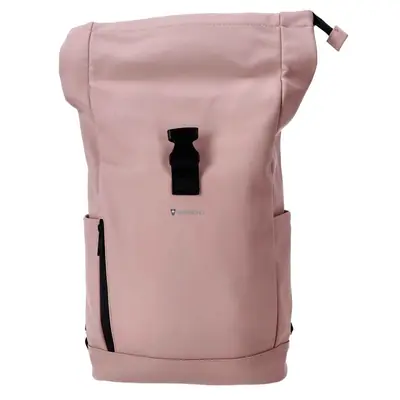 Ruksak Swiss Only s preklopnim (roll-top) zatvaranjem 29x12x42cm 16L ružičasto zlatni SO-123-RG-1