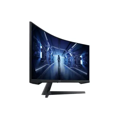 Monitor Samsung G55T Odyssey Gaming 34" UWQHD 3440x1440, 165Hz, 1ms, VA, HAS, Tilt, Swivel, Pivot, zakrivljen 1000R-1