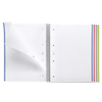 Kolegij blok Miquelrius A4 70g 120L spiralni kocke Lifestyle Surfin’ MR4346-2