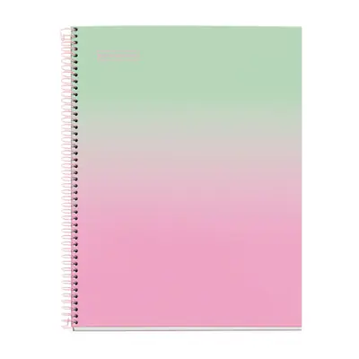 Kolegij blok Miquelrius A4 90g 80L spiralni kocke Gradient Mint & Pink MR4447-0