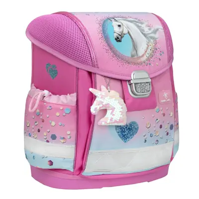 Torba školska Belmil classy dream hooves - pinky 403-13/AG/75-1