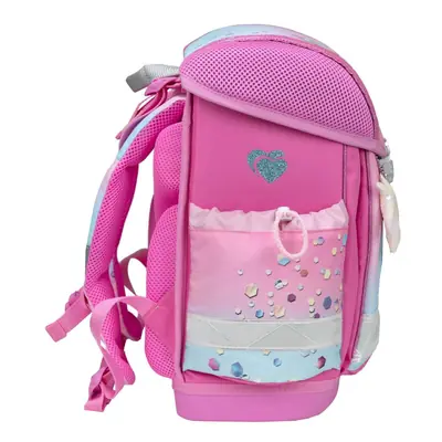 Torba školska Belmil classy dream hooves - pinky 403-13/AG/75-2