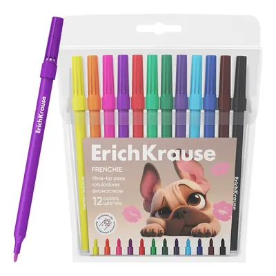Flomaster ErichKrause Frenchie 12 boja 12/1