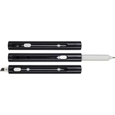 Kemijska olovka Centrum 2in1 s integriranim skalpelom (plavi ispis, 0,7mm) 24/1 83536-3