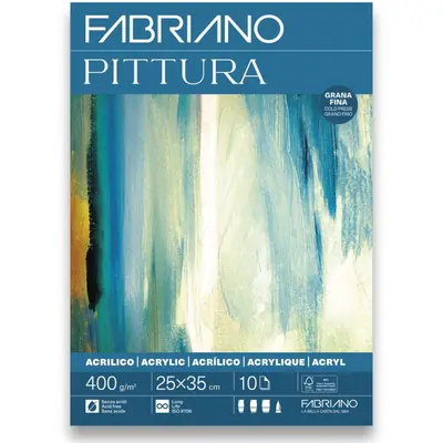Blok Fabriano pittura 25x35 400g 10L 19100835 (ex 40002535)-0