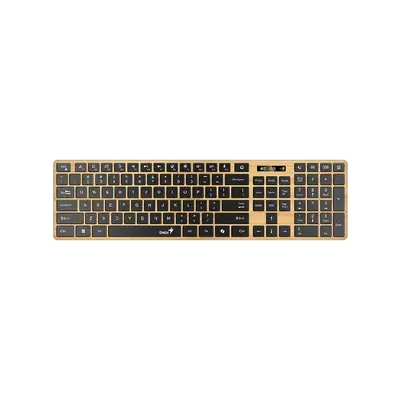 Tipkovnica Genius Slimstar 7250BT bežična Pine Wood