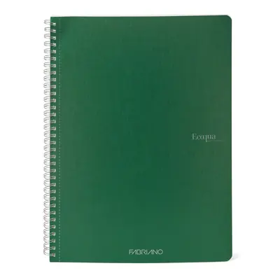 Bilježnica Fabriano Ecoqua original A4 90g 70L spiralna crte foglia 19290214