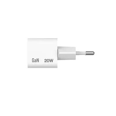 Punjač zidni Verbatim Mini GaN #32395 USB-C PD 20W, EU, bijeli-1