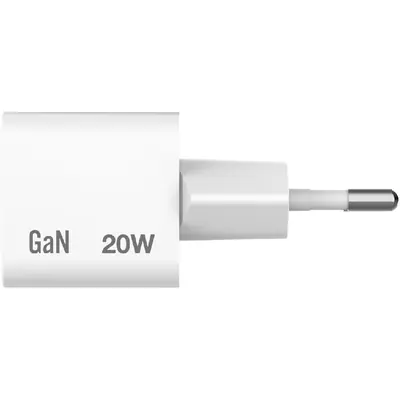 Punjač zidni Verbatim Mini GaN #32396 USB-C PD 20W, USB-C kabel 1.0m, EU, bijeli-3