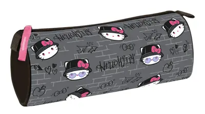 Pernica St.Right Hello Kitty prazna okrugla siva-1