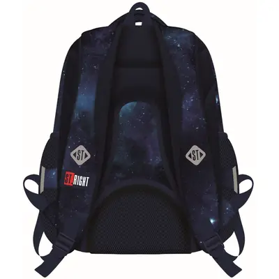Ruksak školski St.Right Blue Earth View 17"-1