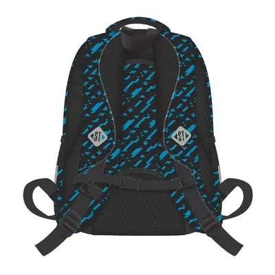 Ruksak školski St.Right Cosmic Soccer s pretincem za prijenosno računalo 16"-1