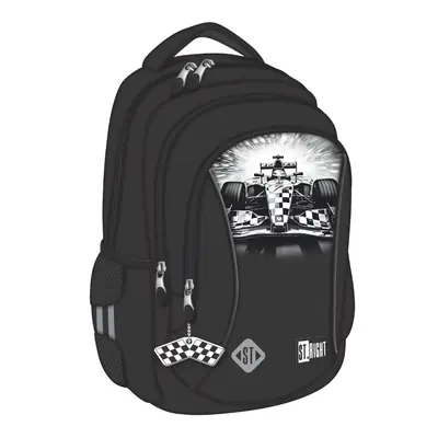 Ruksak školski St.Right Final Lap s pretincem za prijenosno računalo 17"