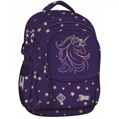 Ruksak školski St.Right Unicorn Glow 17"-0