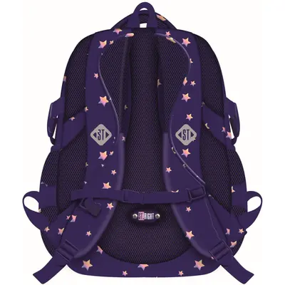 Ruksak školski St.Right Unicorn Glow 17"-1